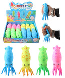 12 squeeze inktvis 15 cm. 9737