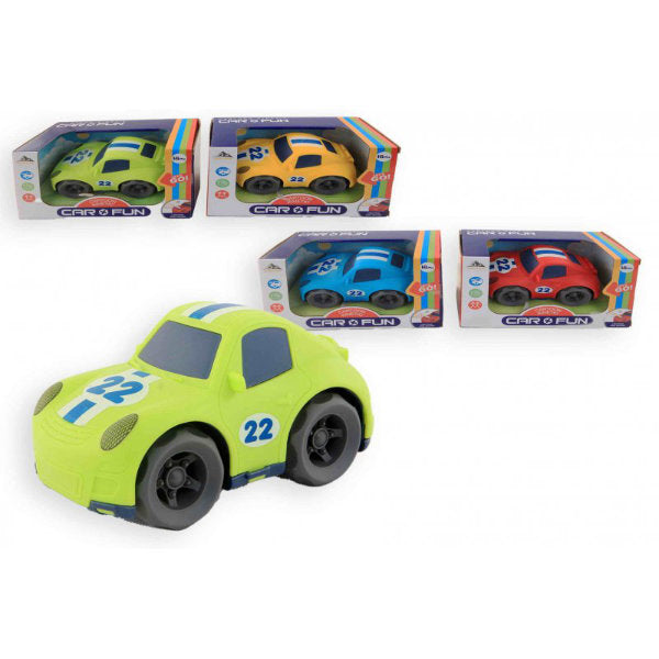 Baby cartoon auto licht en geluid 8217