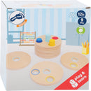 Small Foot - Houten Stapelspel Logisteck Educatief, 9dlg.