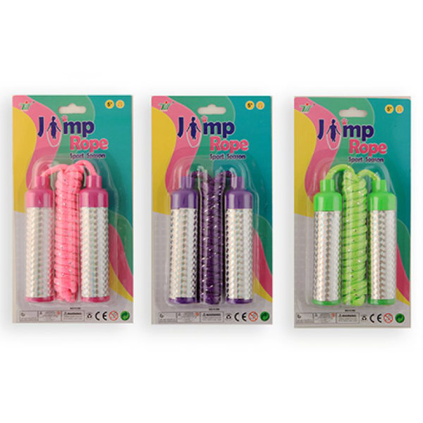 Springtouw met holog.handvat 4 ass. 9284