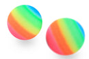 Regenboog bal maat 5 8798