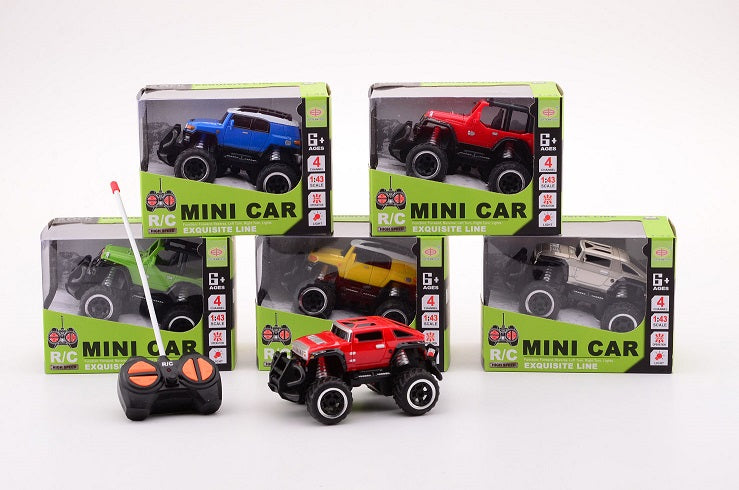 RC Jeep schaal 1:43 6 ass. 26033