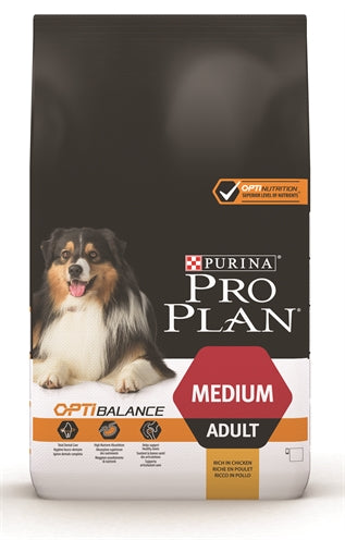 Pro Plan Dog Adult Medium Kip/rijst 14 KG