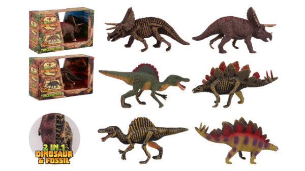 Animal World Tweezijdige Dino - Spinosaurus