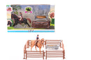 Paarden speelset medium 27604 2 ass.
