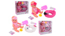 Baby Rose Drink- en Plaspop, 30cm met Accessoires