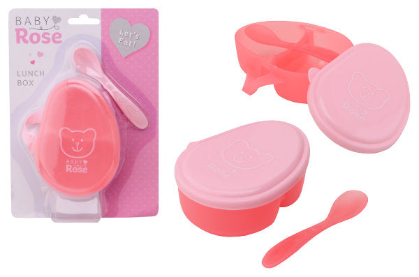Baby Rose lunch trommel op kaart