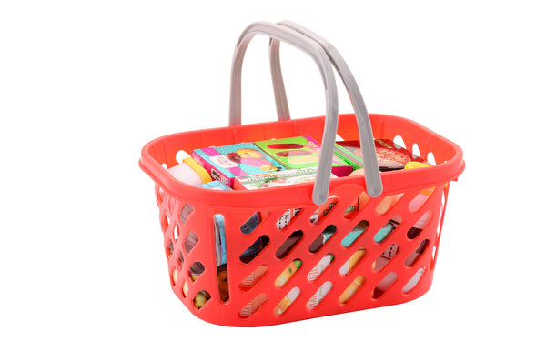 Home and Kitchen winkelmand met boodschappen