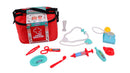 Dokter set in draagtas met 10 accessoires
