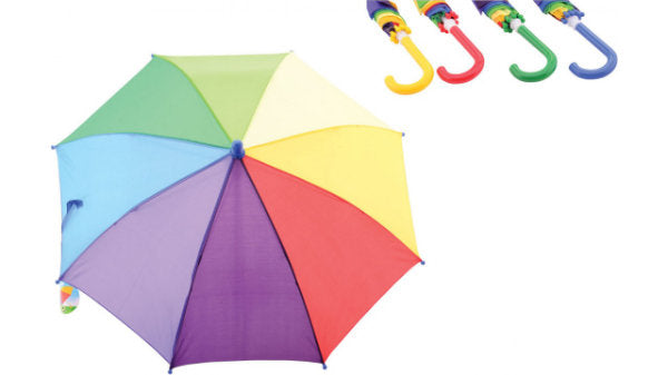Regenboog Paraplu, Ø 68 cm