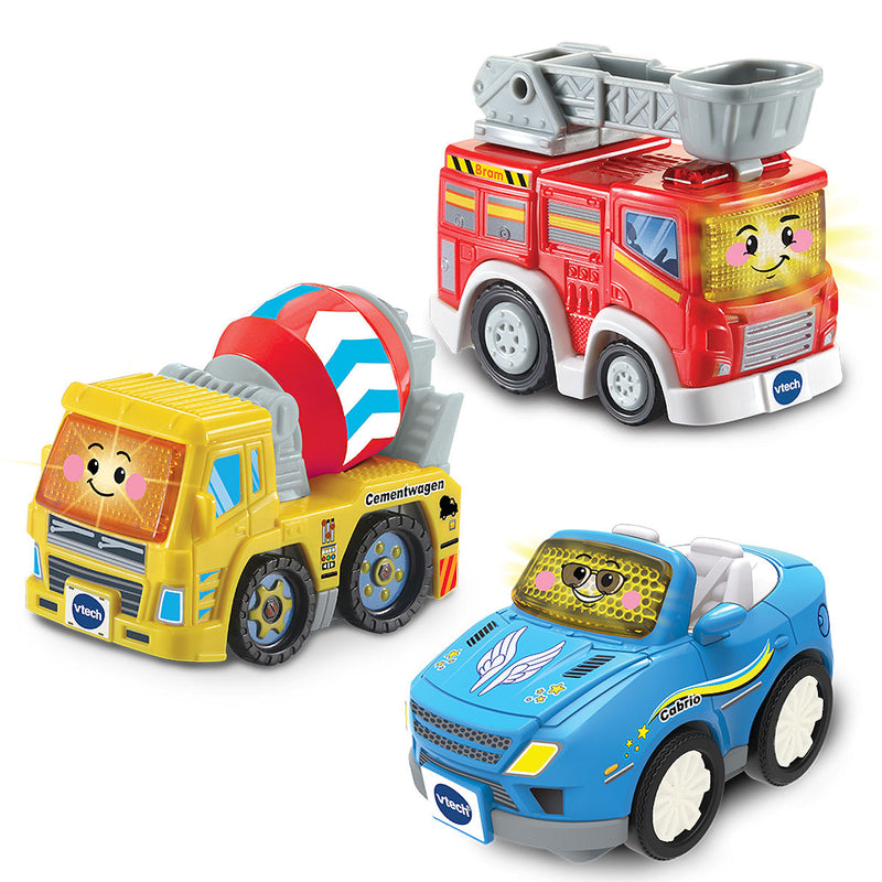 VTech Toet Toet Auto's Trio Pack - Collin, Sepp en Bram