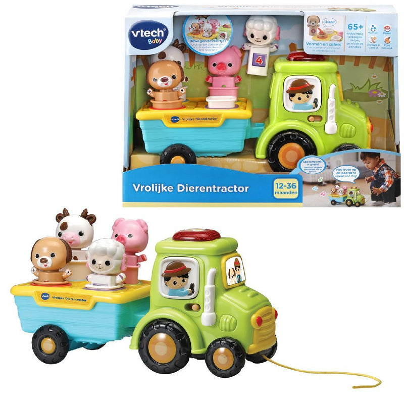 VTech Baby Vrolijke Dierentractor