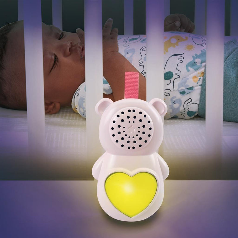 VTech Baby Dromenland Knuffel Beertje + Licht en Geluid Roze