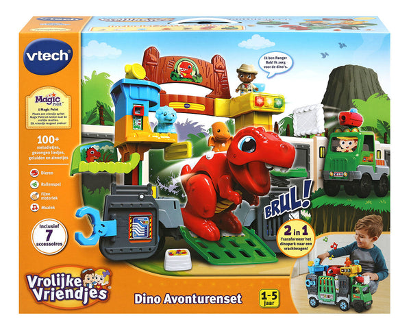 VTech Vrolijke Vriendjes Dino Avonturenset + Licht en Geluid