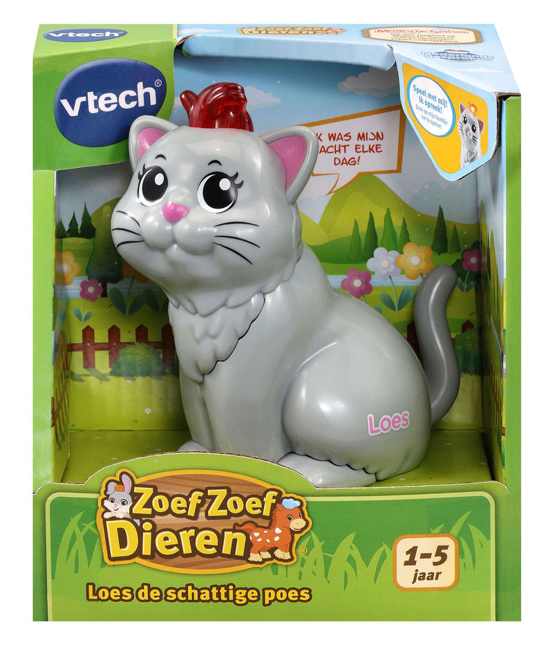 VTech Zoef Zoef Loes de Schattige Poes + Licht en Geluid