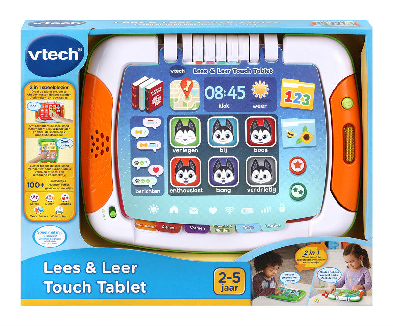 VTech Lees en Leer 2in1 Tablet + Licht en Geluid