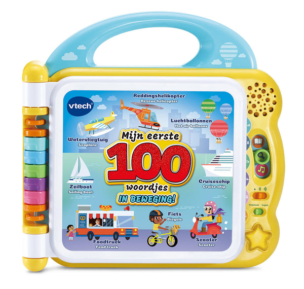 VTech Baby Mijn Eerste 100 Woordjes In Beweging + Licht en Geluid