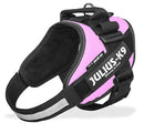 Julius K9 Power-harnas/tuig Voor Labels Roze MINI/49-67 CM