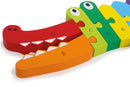 Small Foot - Houten ABC Krokodil Puzzel, 26dlg.