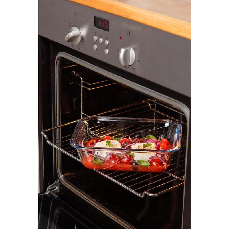 Pyrex Cook and Go Ovenschaal 20x15x5 cm Borosilicaatglas/Blauw