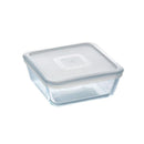 Pyrex Cook And Freeze Glazen Vershoudschaal met Deksel 2L