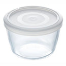 Pyrex Cook and Freeze Ronde Glazen Vershoudschaal met Deksel 1.6L