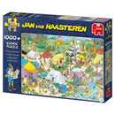 Jan van Haasteren Legpuzzel - Kamperen in het Bos, 1000st.