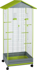 Voltrega Voliere 430 Grijs / Groen 79X67,5X167 CM