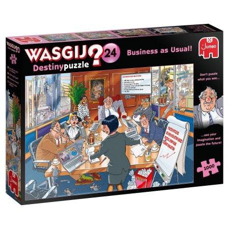 Puzzel 1000 st. Wasgij Destiny 24 - Business As Usual!