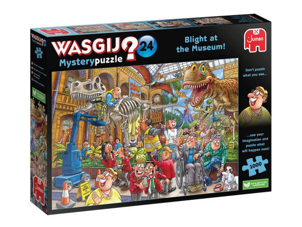 Jumbo Puzzel Wasgij Mystery 24 Paniek In Het Museum! 1000 Stukjes