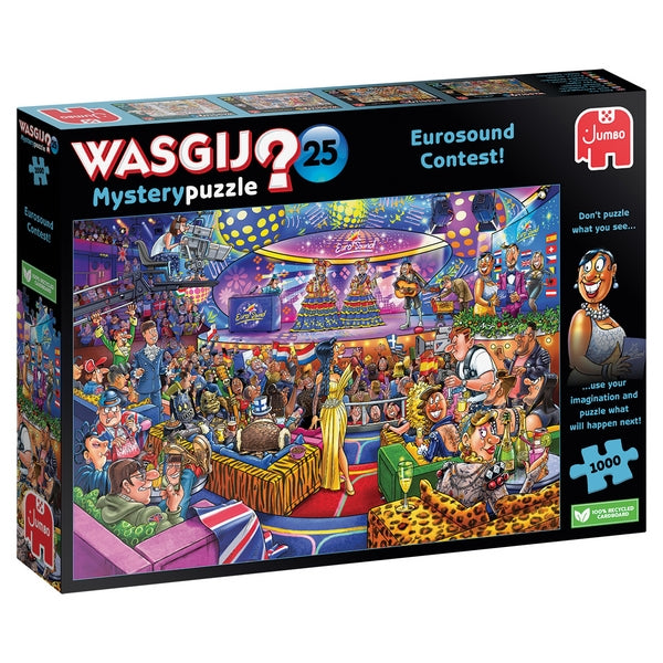 Wasgij Mystery 25 - Eurosound Contest! Puzzel, 1000st.