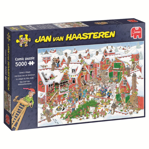 Jan van Haasteren Legpuzzel - Santa's Village, 5000st.