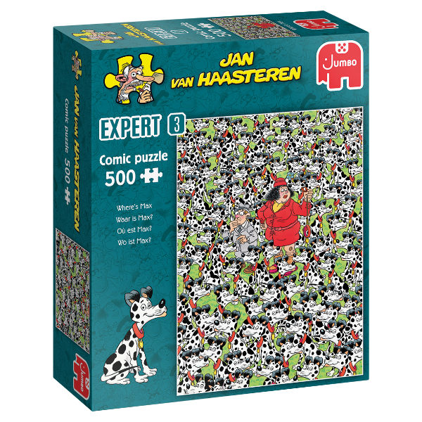 Jan van Haasteren Legpuzzel Expert 03 Where's Max?, 500st.