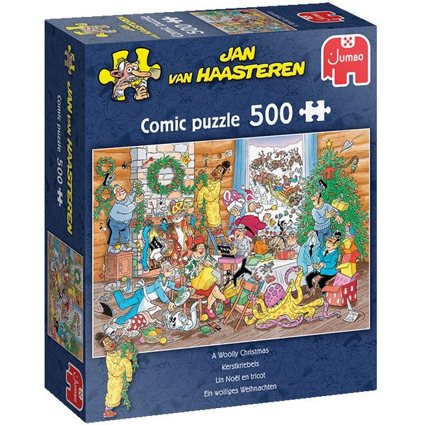 Jan van Haasteren Legpuzzel - Kerstkriebels, 500st.