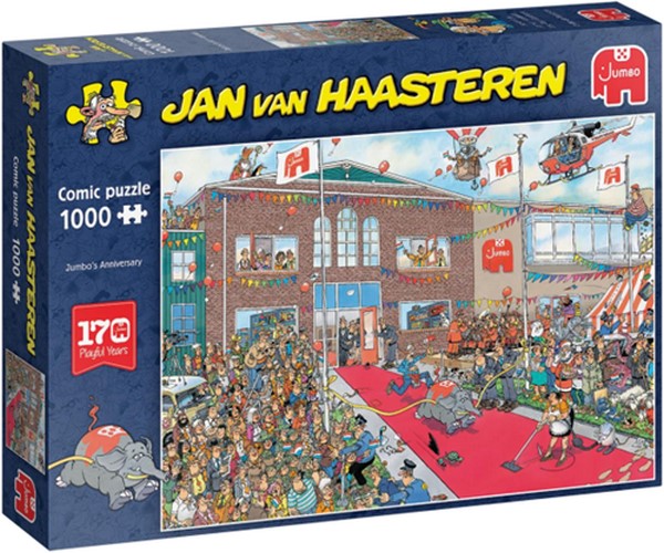 Jan van Haasteren Legpuzzel - 170 Jaar Jumbo Jumbileum, 1000st.