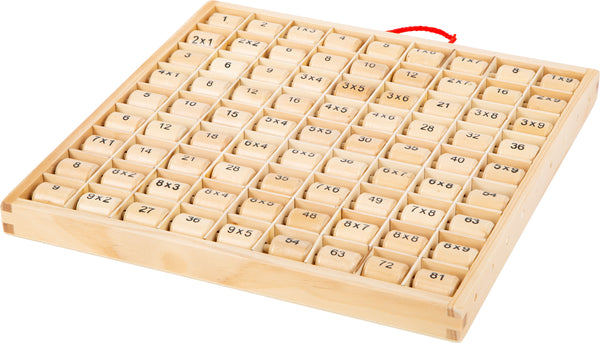Small Foot  -  Houten Vermenigvuldigingstabel 1x1