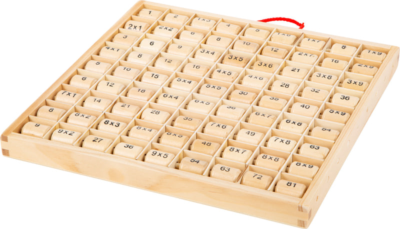 Small Foot  -  Houten Vermenigvuldigingstabel 1x1