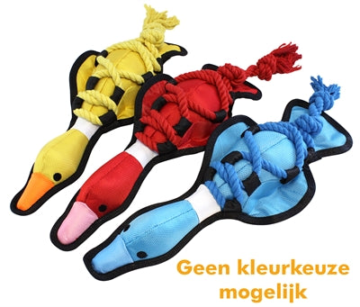 Out & About Cross Ropes Eend 47X16,5X8 CM