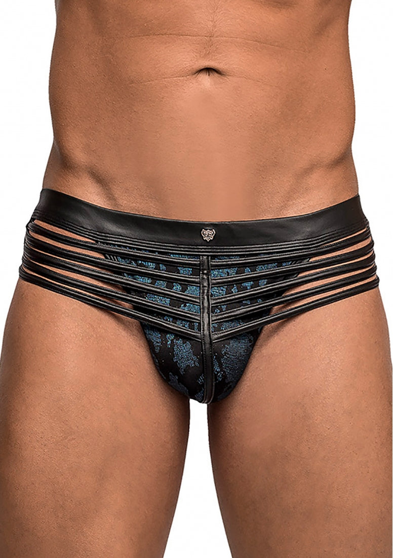 Strappy Jock - Blauw/Zwart