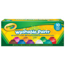 Crayola Potjes met Afwasbare Verf, 10st.