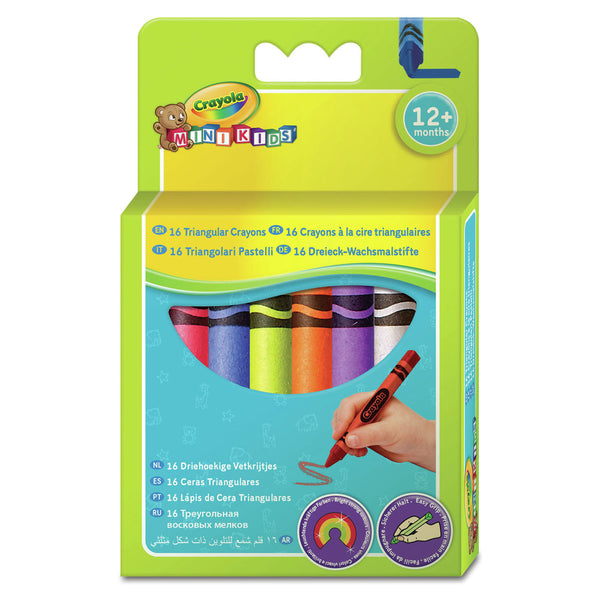 Crayola Mini Kids - Waskrijtjes, 16st.