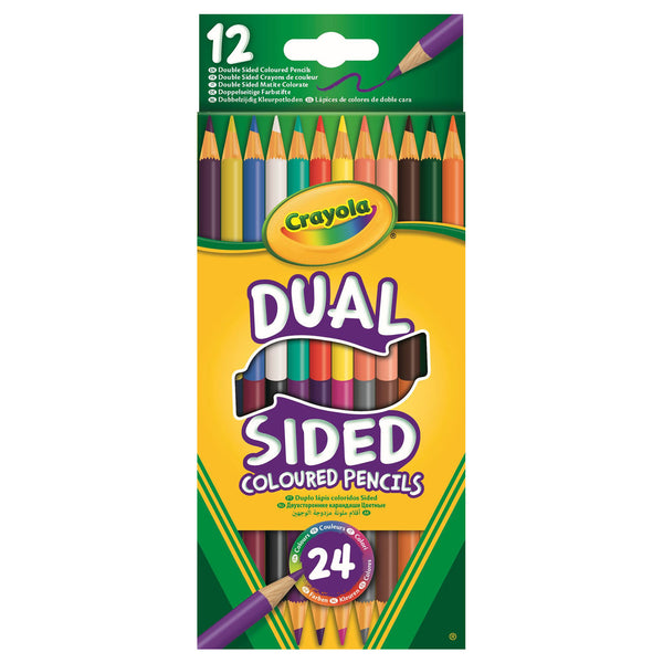 Crayola Duo Kleurpotloden, 12st.