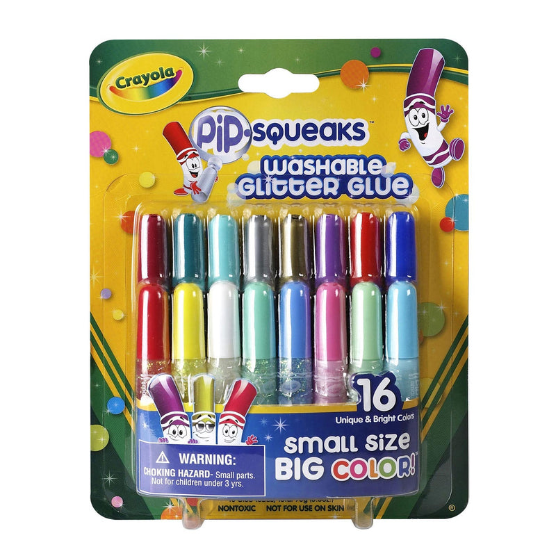 Crayola 16 Glitterlijmtubes