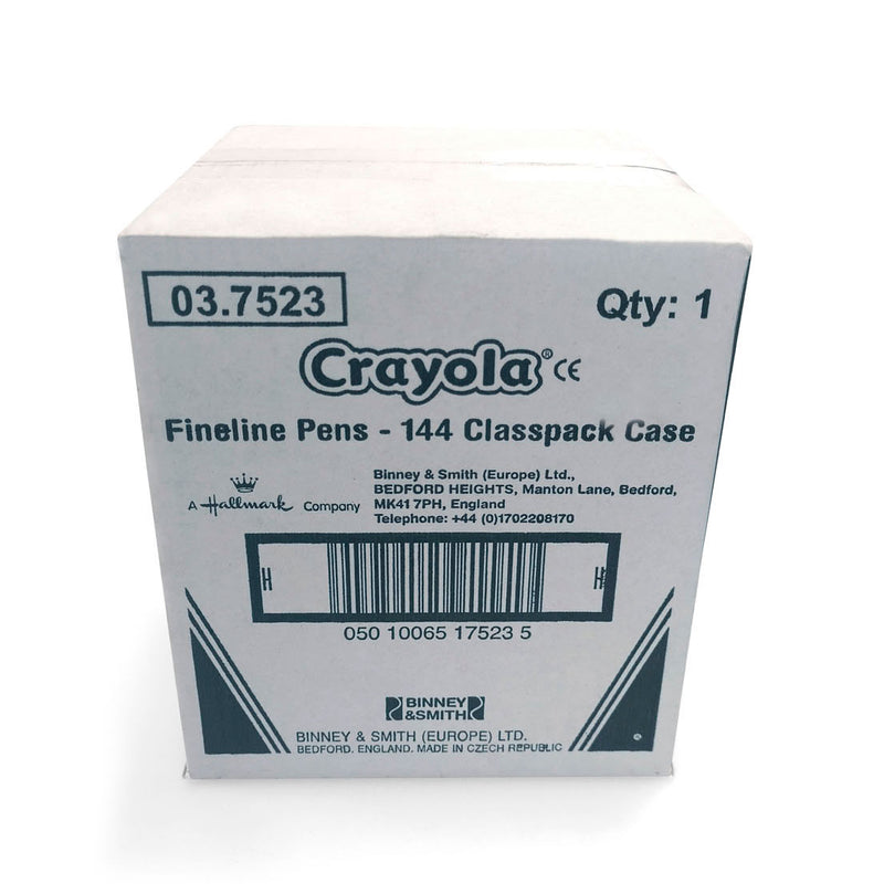 Crayola Schoolverpakking Viltstiften met Dunne Punt, 144st.