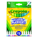 Crayola Viltstiften met dunne punt, 12st.