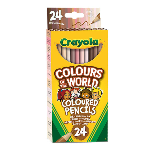 Crayola Colors of the World Kleurpotloden, 24st.