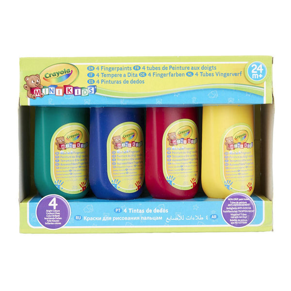 Crayola Mini Kids Vingerverf 4x147 ml