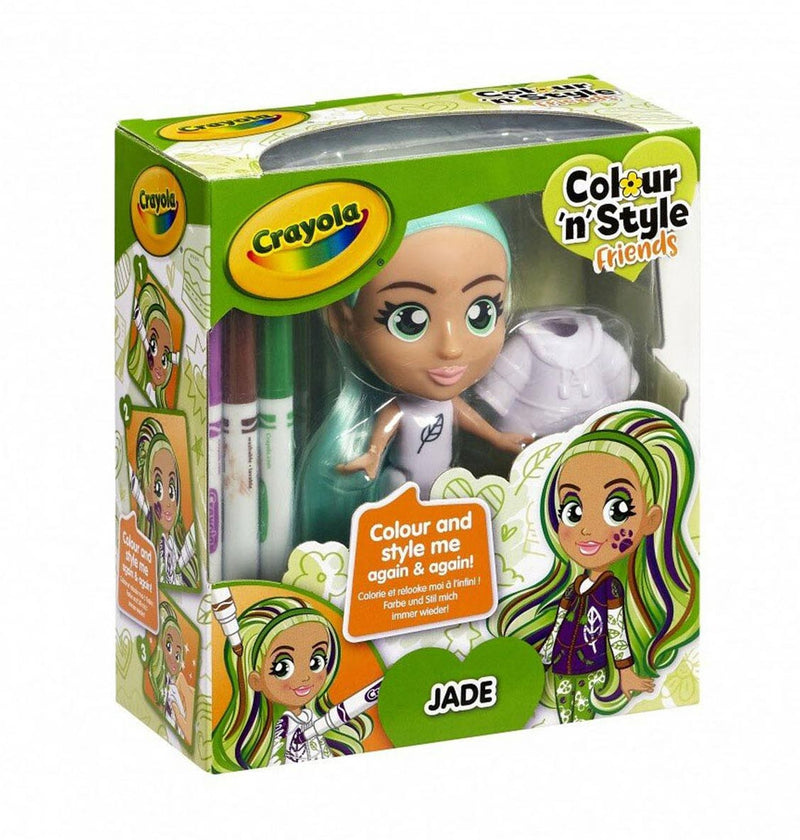 Crayola Colour n Style Friends Inkleuren - Jade