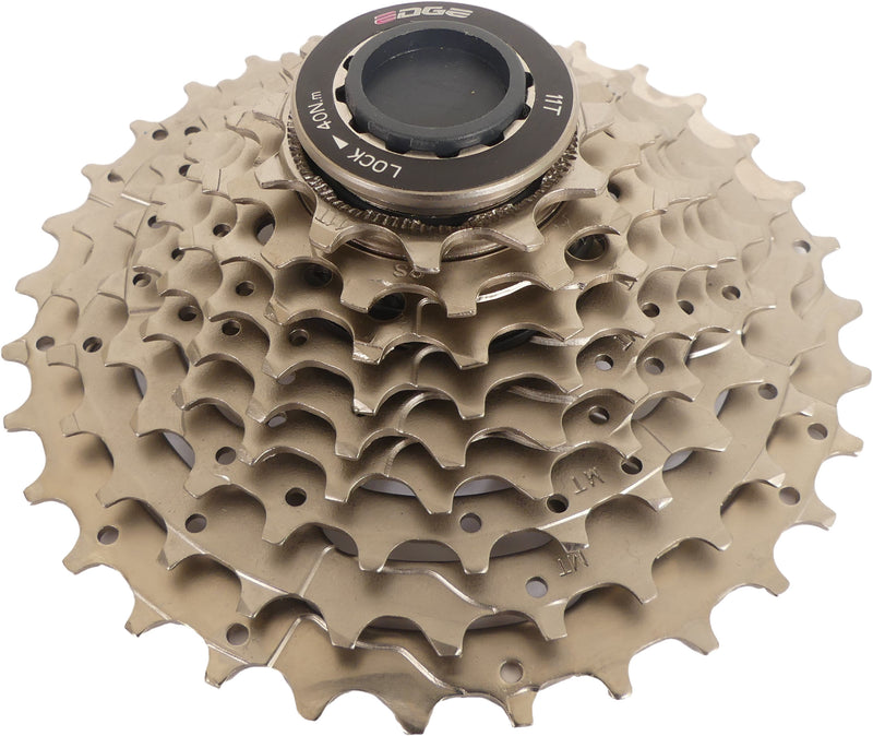 Cassette 9 speed Edge CS-M5009 11-32T - zilver