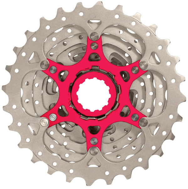 Cassette Sunrace CSRX0 10 speed 11-28T - metallic